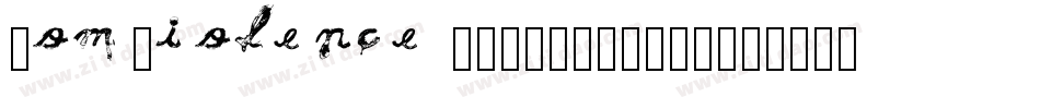 Tom Violence (AUTOSPACED)字体转换